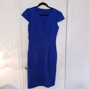 Blue Pencil Dress
